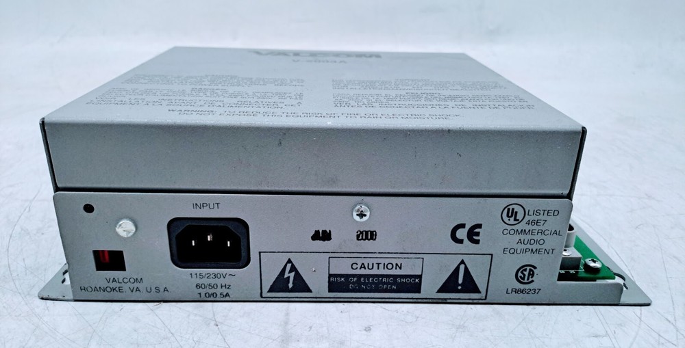 VALCOM V-2003A PAGE CONTROL - 3 ZONE 1WAY