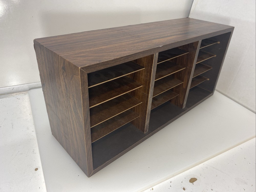 45 CD Laminated Wooden CD Rack Stand Storage Holds 45