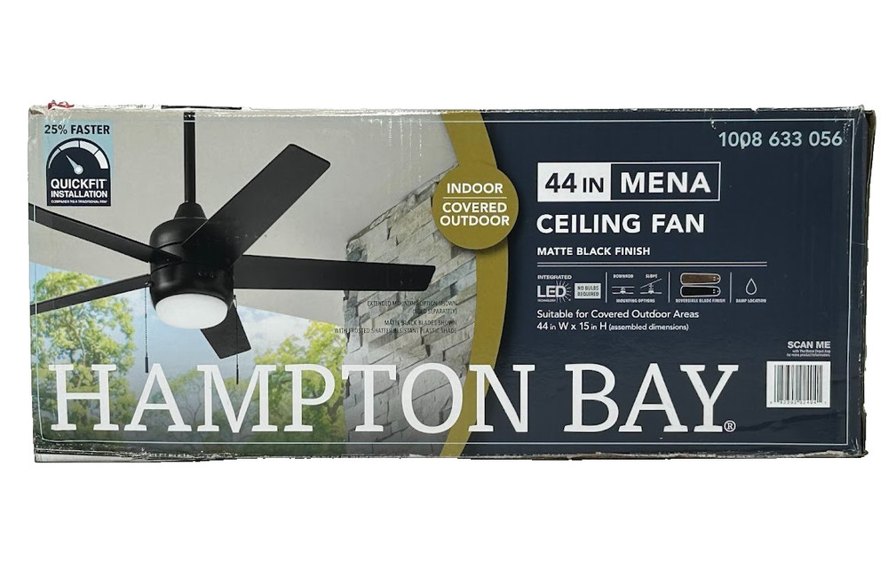 Replacement Blade for 44" Hampton Bay Mena Ceiling Fan