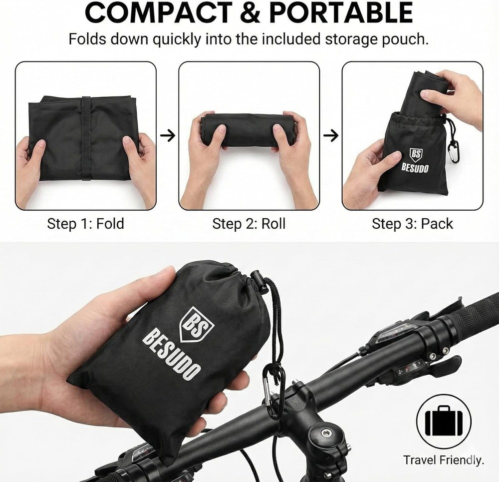 Handlebar Protective Cover Ebike - Waterproof Protective Transport Protection...