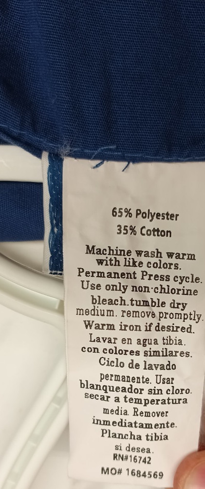 Unisex Meta Lab Coat Blue Size 2XL
