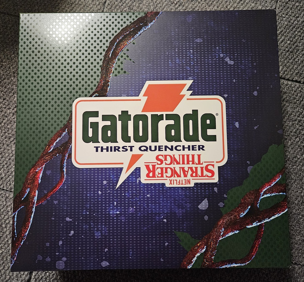 IN HAND Gatorade x Stranger Things Upside Down Capsule Numbered Glass MEDIUM