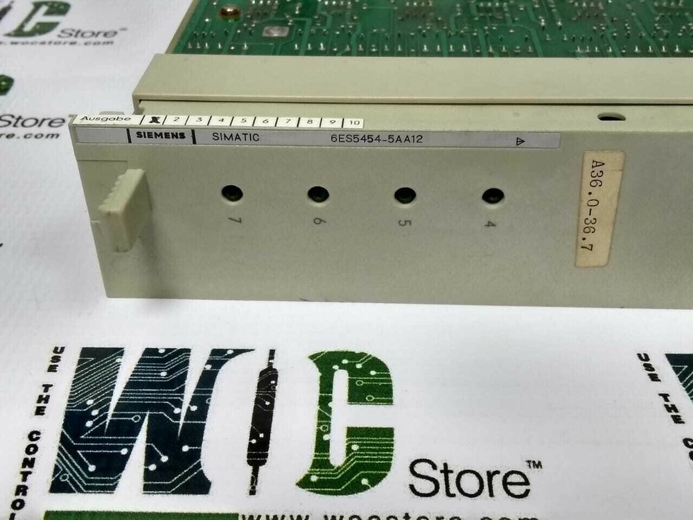 6ES5454-5AA12 SIEMENS OUTPUT BOARD DC DIGITAL.