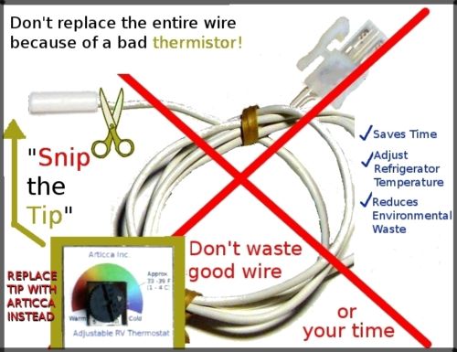 Dometic Thermister 3851059042 RM3662/63 2852/62 3862/3