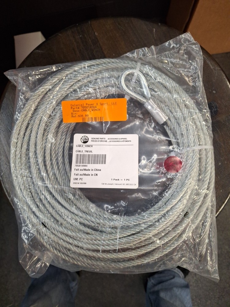 Can Am Winch Cable 705014984