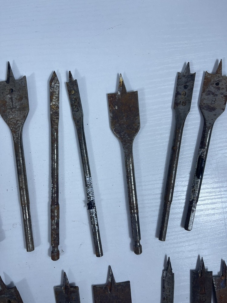 Set of 32 Wood Drill Bits