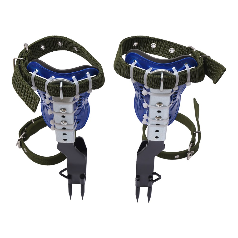 Adjustable Tree Climbing Spikes Set with Safety Belt for Logging Fruit Picking