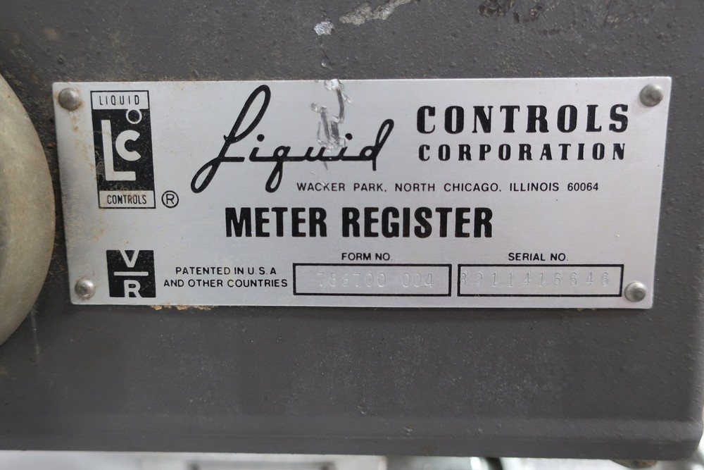 Liquid Controls M7-40800-8 Meter Register 10gpm