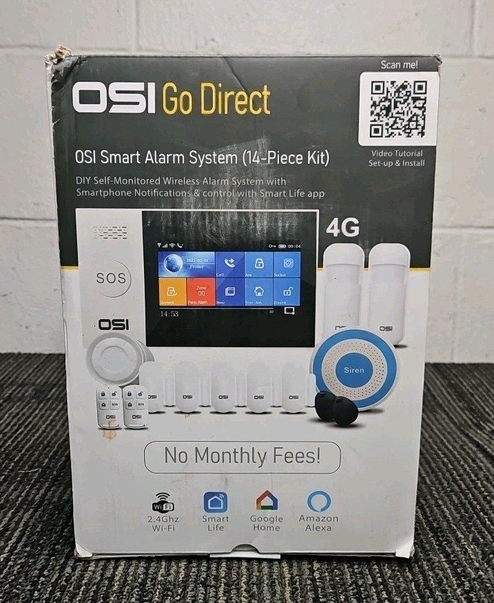 OSI Go Direct 14pc Smart Alarm System