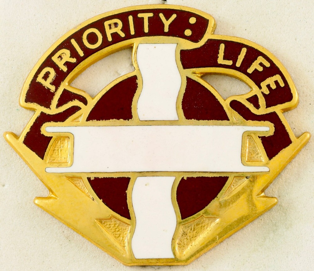 385th Evac Hospital Crest DI/DUI CB NS Meyer HM