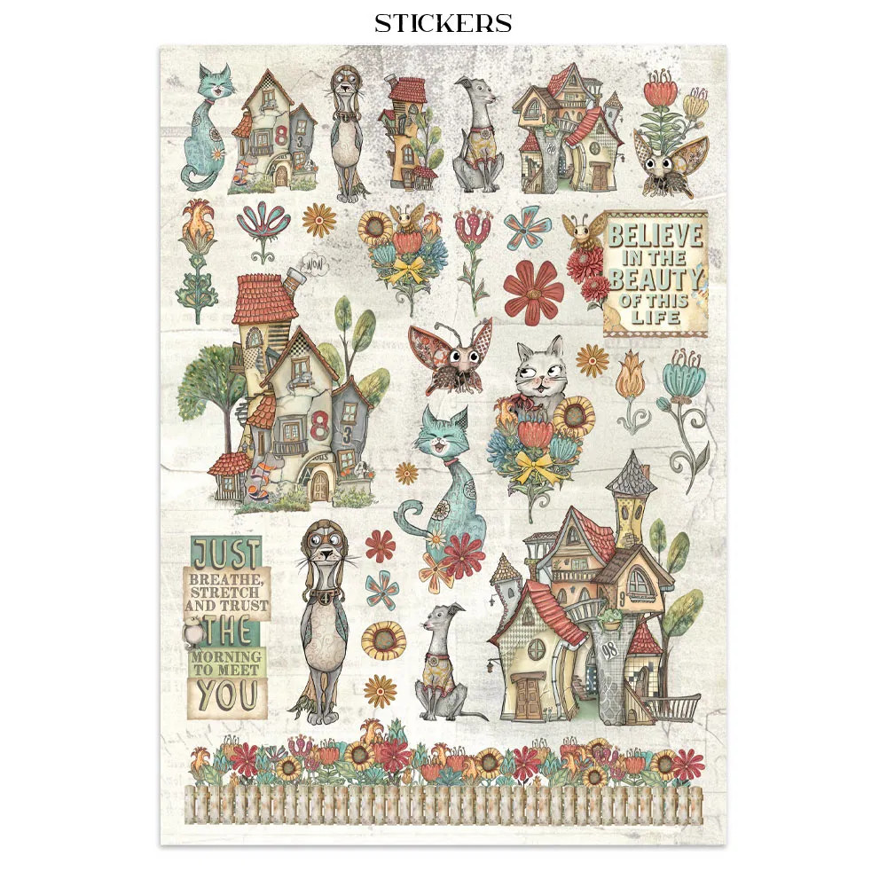 Furry Friends Junk Journal - 16 Pages