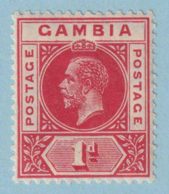 GAMBIA 88 - BROKEN TABLET VARIETY - MINT VERY LIGHTLY HINGED * EXTRA FINE! - GDA