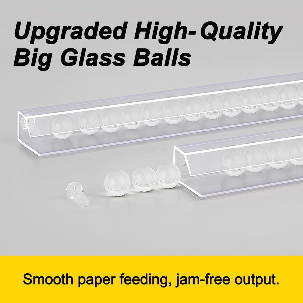 3 Pack 35.4 Total Stackable Ticket Holders, No-Drill, Restaurant, Receipt