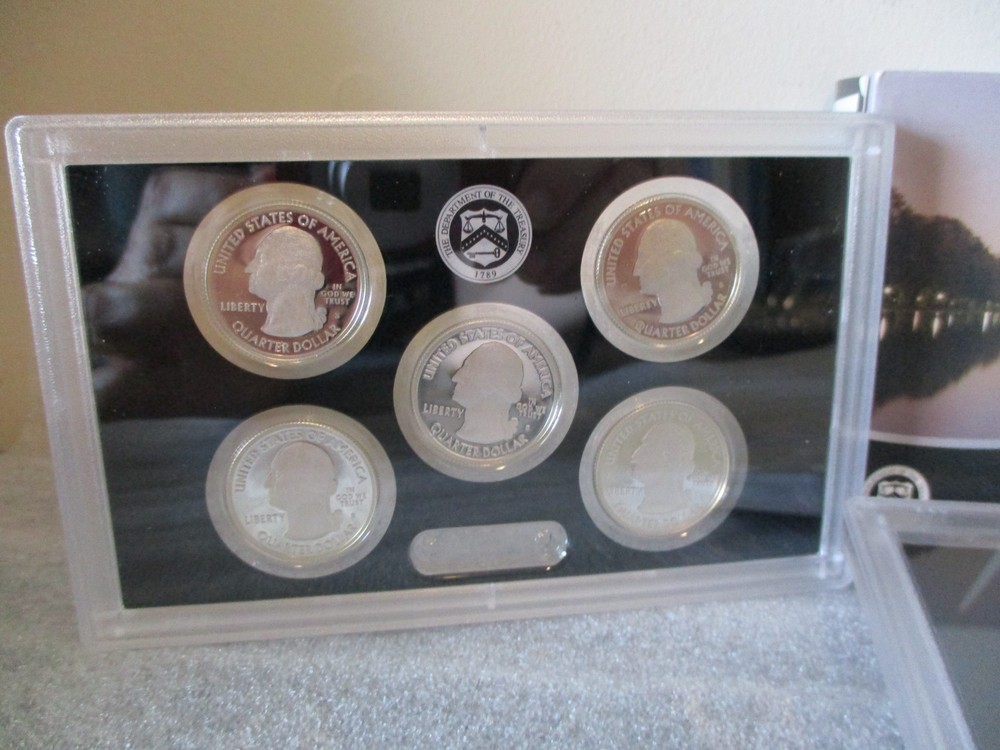 2013 SILVER PROOF SET US MINT "S" & COA + ORIGINAL OUTER BOX