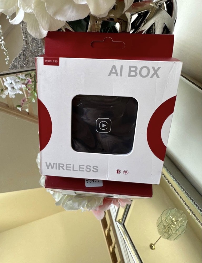 AI Box Wireless CarPlay Adapter for iPhone & Android Auto