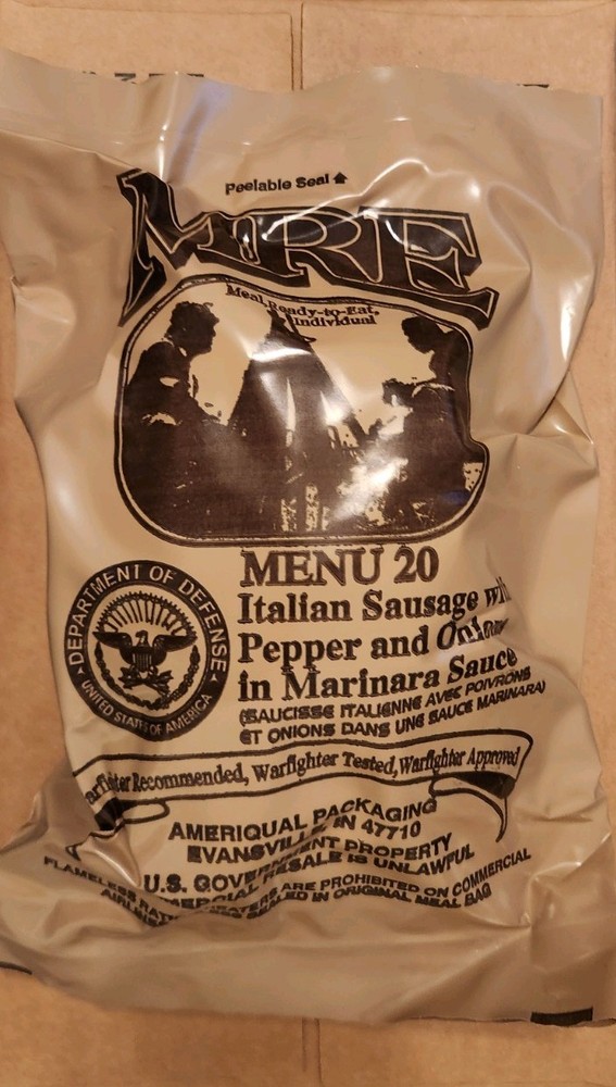 MRE - Meals Ready To Eat - Random Package