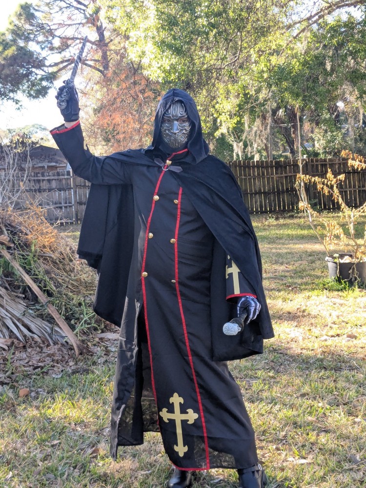 Black Priest Robe