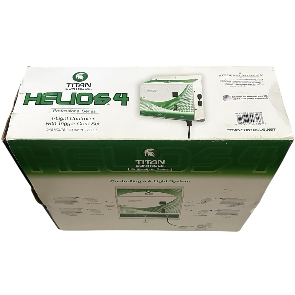Titan Controls Helios 4 Professional Series 4 Light HID Controller With Trigger