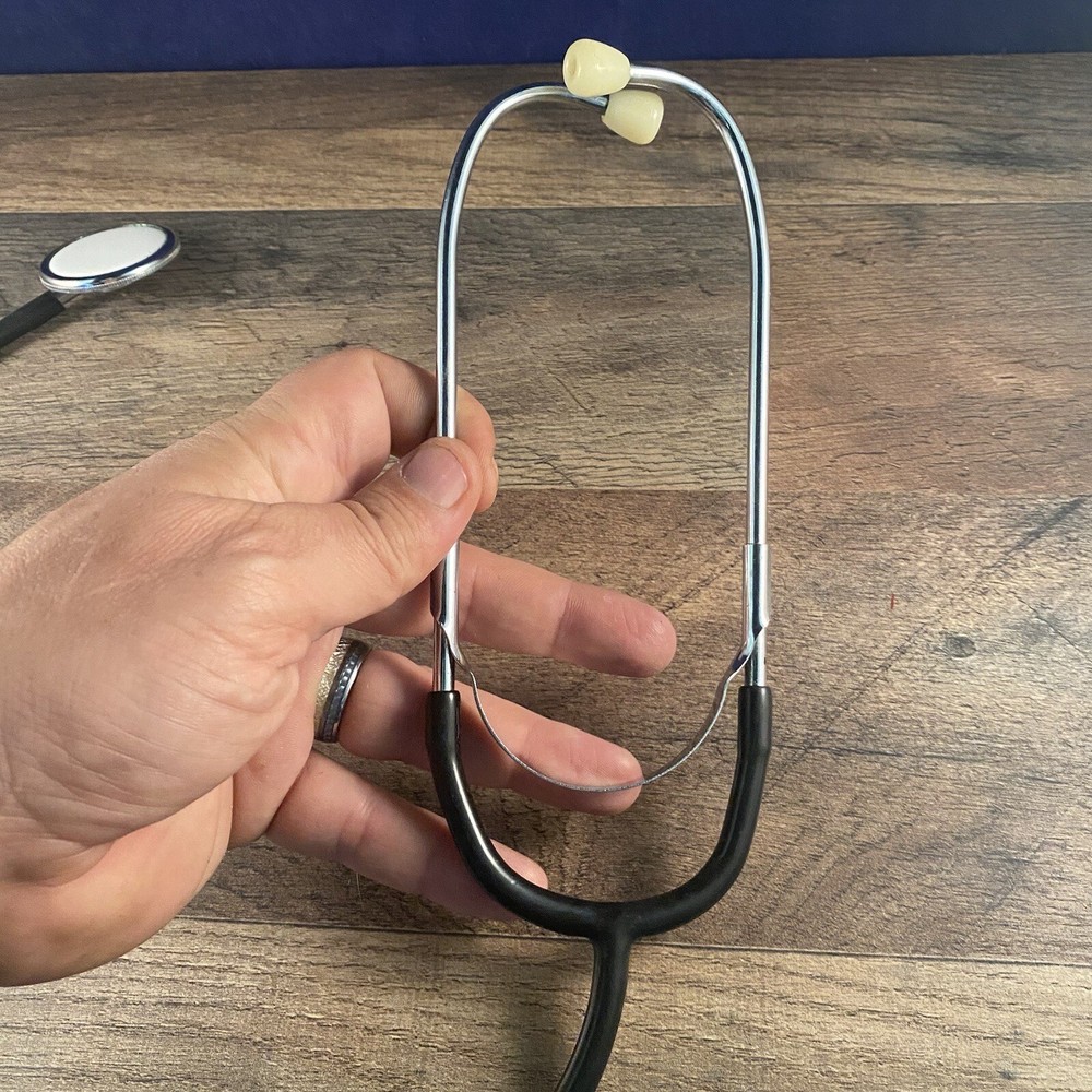 Doctor Stethoscope Single Sided Black