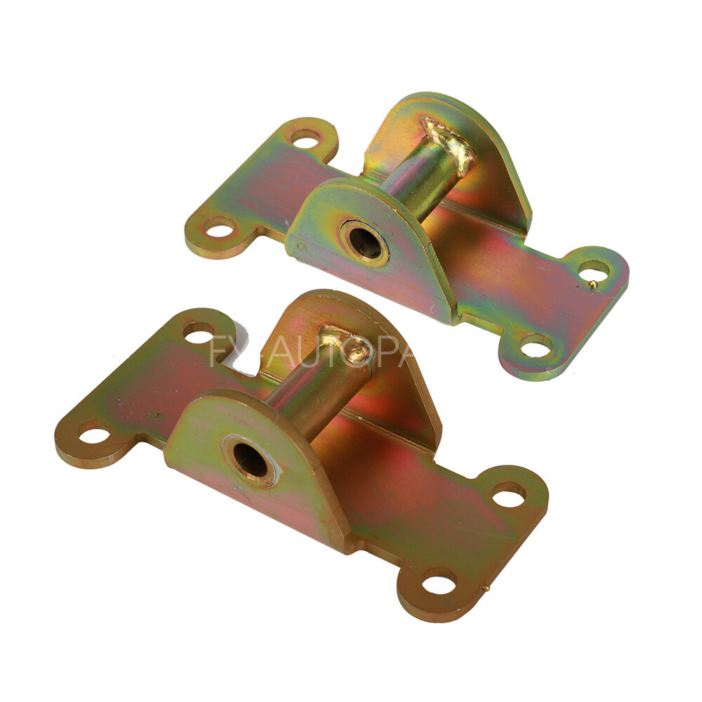 4PCS SBC BBC Solid Motor Engine Mount Combo Fits 73-90 Camaro Firebird Impala