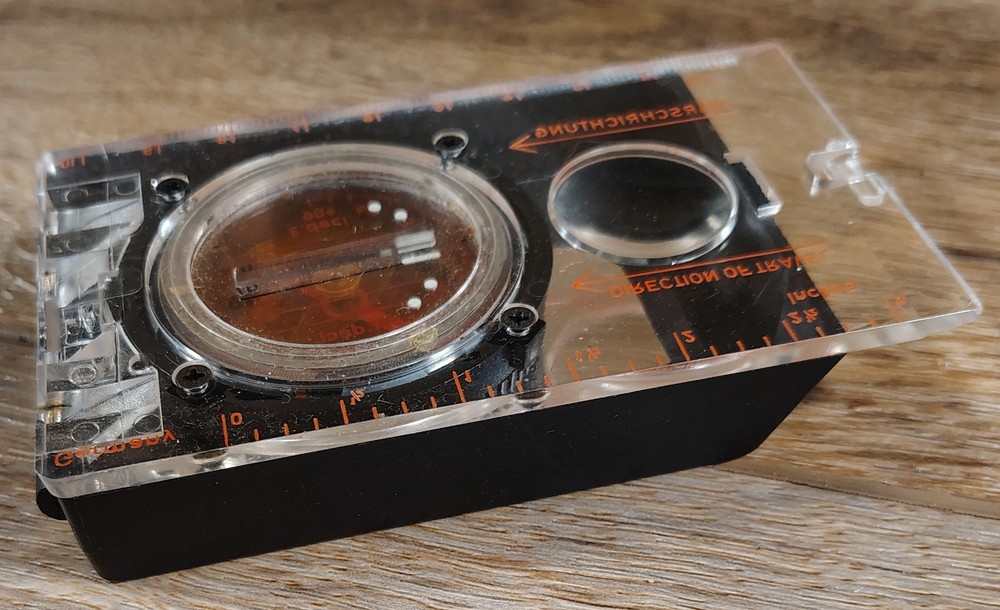 Made In Germany Mirror Sighting Compass