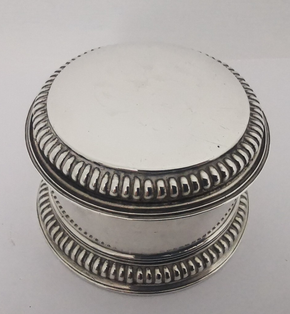 Large Georgian Solid Silver Tobacco Box - Dublin 1806.