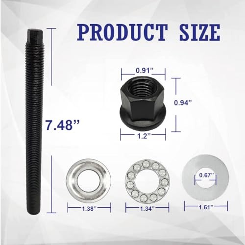 (2PCS) LS Harmonic Balancer Installation Tool, Crank Pulley Install Tool