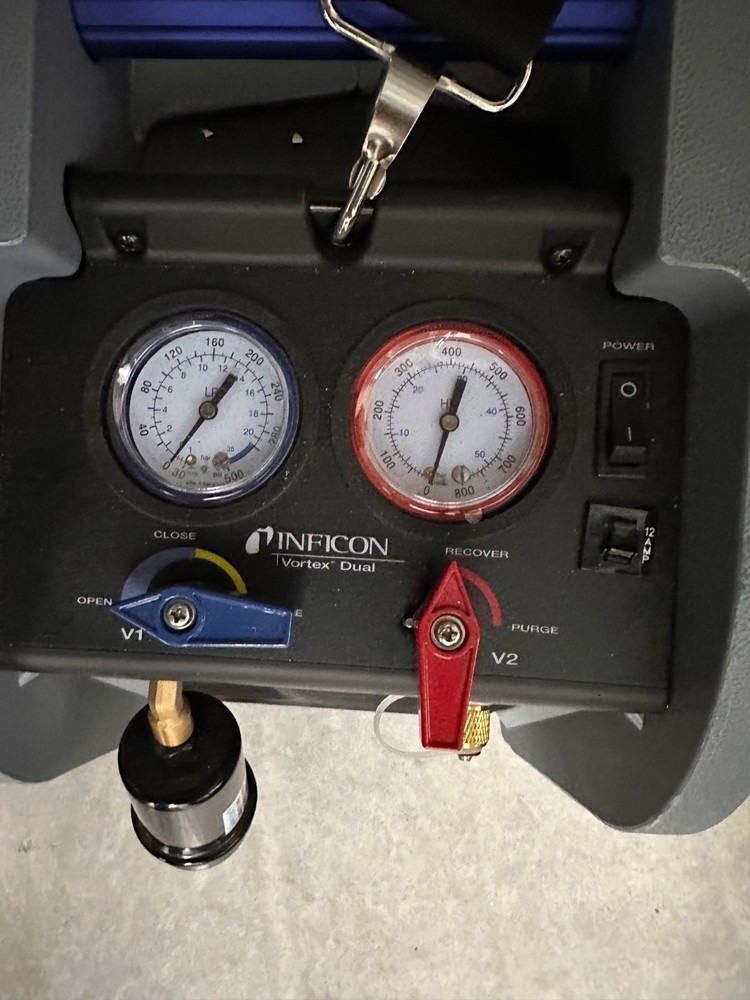 hvac recovery machine never used