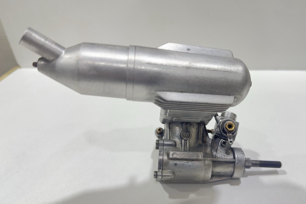 OS Max 46 FX Nitro Airplane Engine 2-Stroke. Tight Compression OS Engine 46FX
