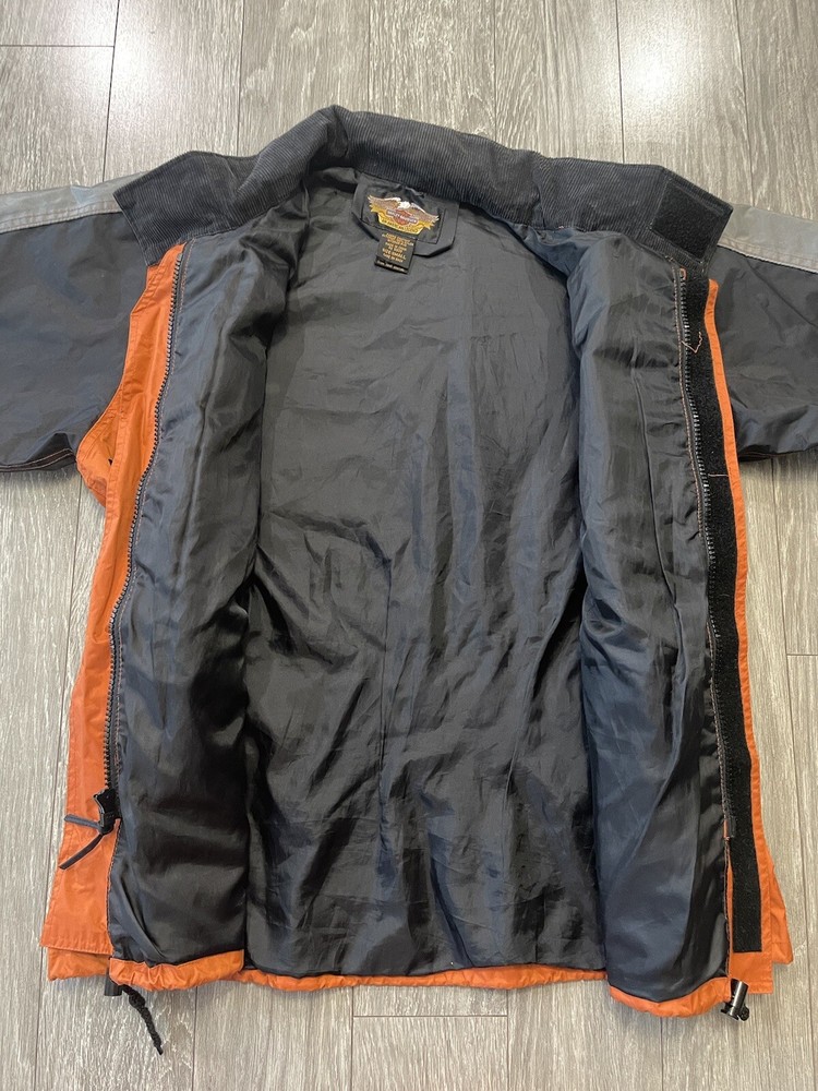 Womens/Men Reflective Harley Davidson Rain Jacket Size Small