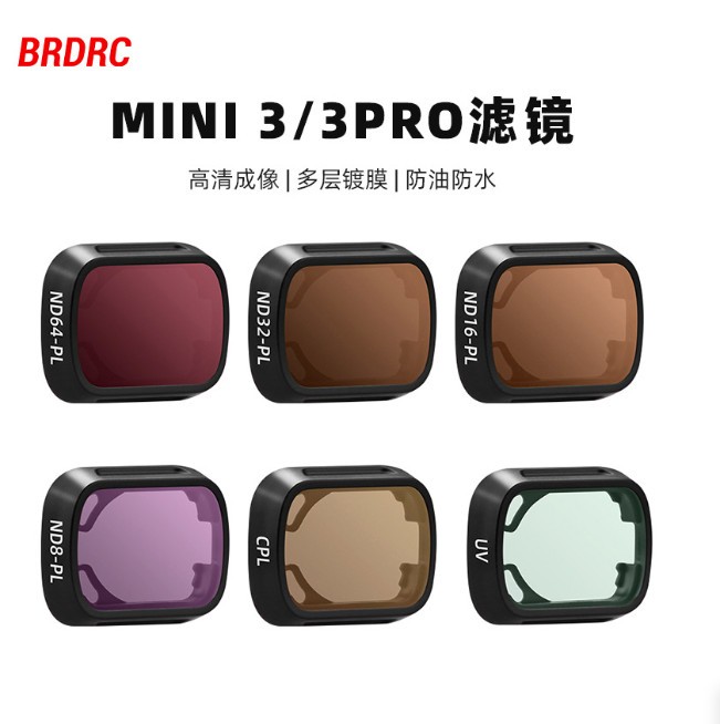 For DJI MINI 3PRO Filter UV Protector CPL Polarizer ND Dimmer MINI3 Accessories