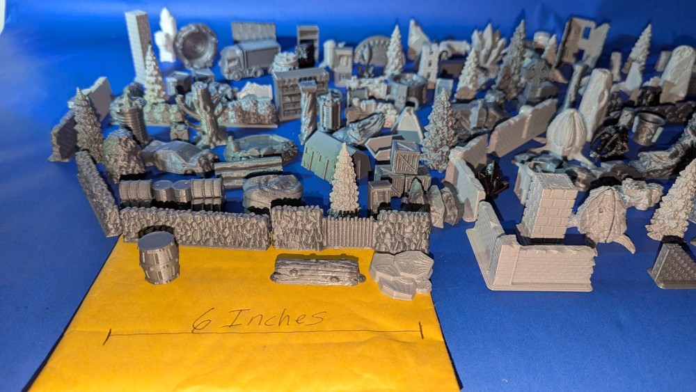 204 Pieces of scatter terrain bundle