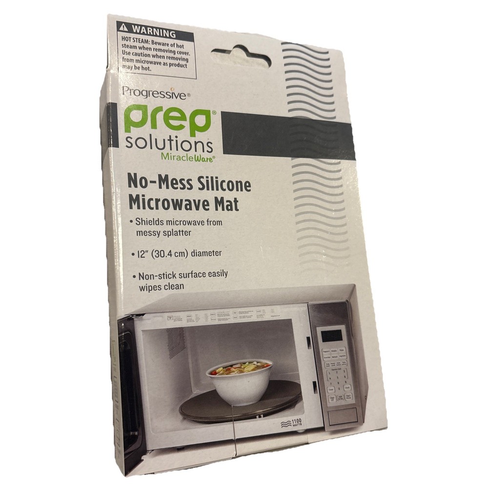 Progressive, No Mess Silicone Microwave Mat, 12 Inches