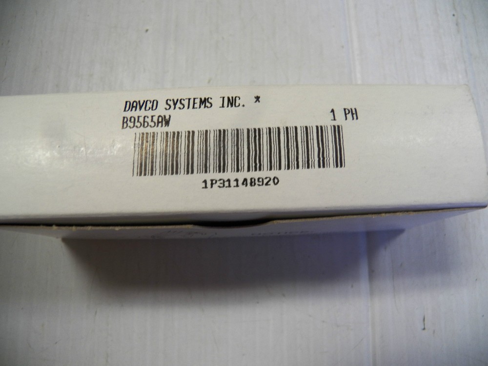 NEW DAVCO SYSTEMS INC. FOLDING CHART PAPER B9565AW