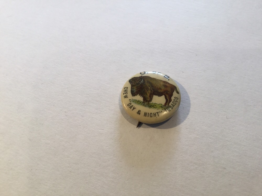 Vintage Tobacco Advertising Pinback Button