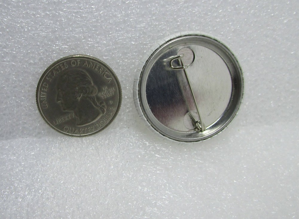A Traveler's Heart Button Pin