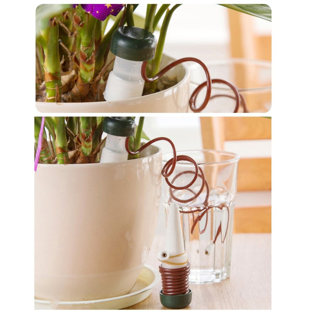 (8-Pack) Automatic Plant Watering System Devices, Slow Release Ceramic Materi...