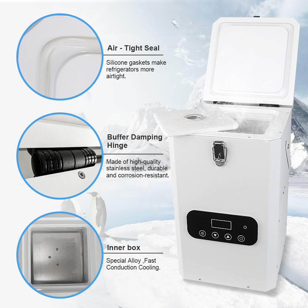 2L -120℃/-184℉ Ultra-Low Temperature Deep Lab Freezer for Samples Storage