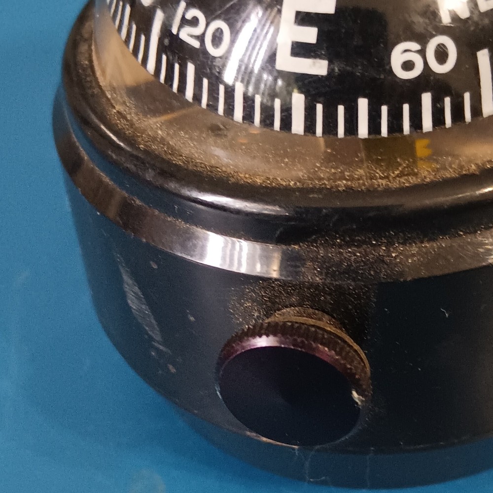 Vintage Airguide Black Compass no bracket.