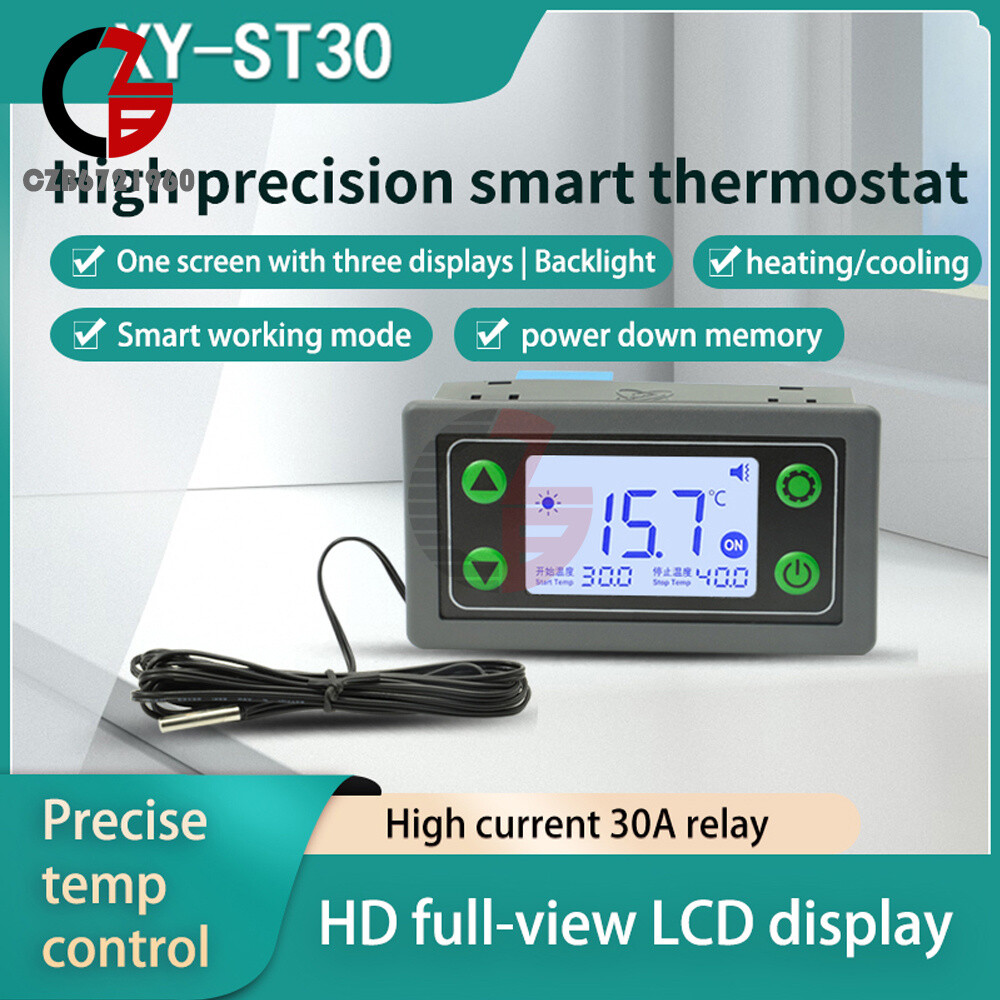 WIFI Remote Thermostat Digital Smart Automatic Temperature Controller with Probe