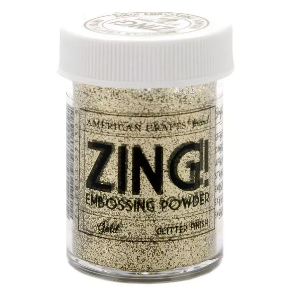 Zing Glitter Embossing Powder, Gold 27150 new