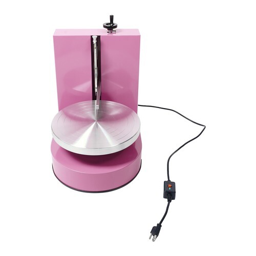 Adjustable Cake Cream Spreading Machine Cake Decorating Machine W/LCD Display