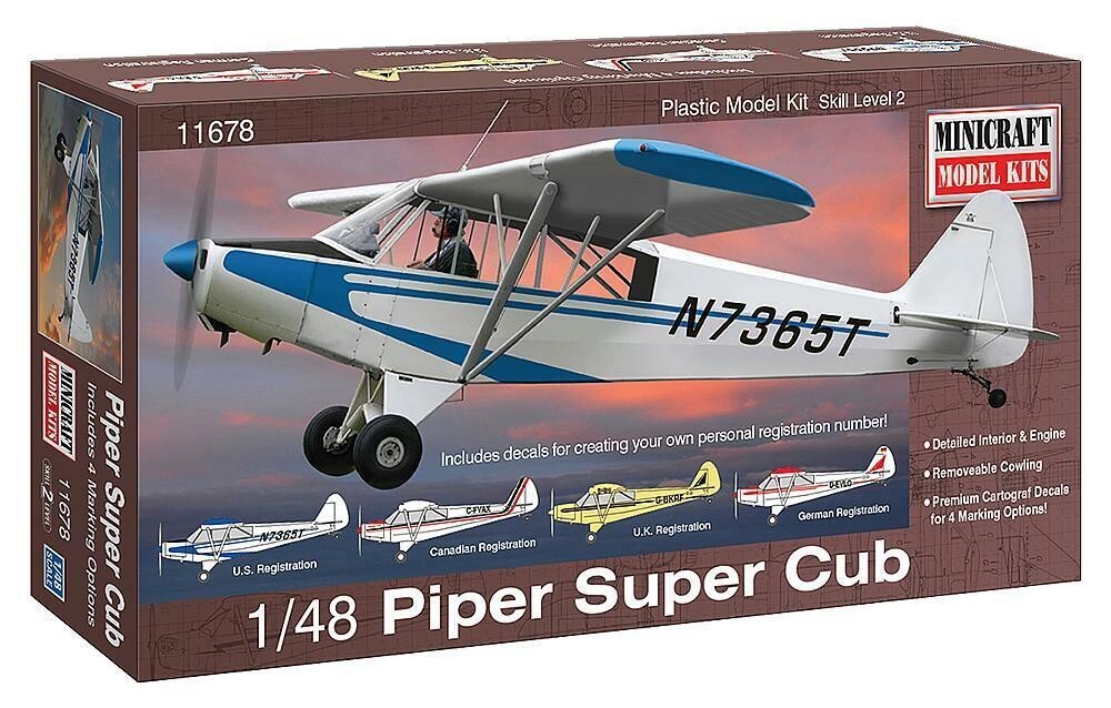 Minicraft Models 1/48 Piper Super Cub