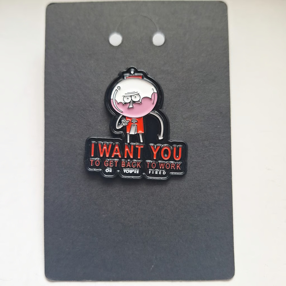Regular Show Boss Benson Enamel Pin