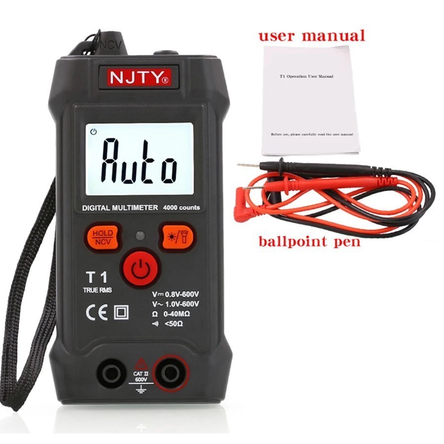 Fully Smart Digital Multimeter Fully Automatic No Need to Change Gears Handheld