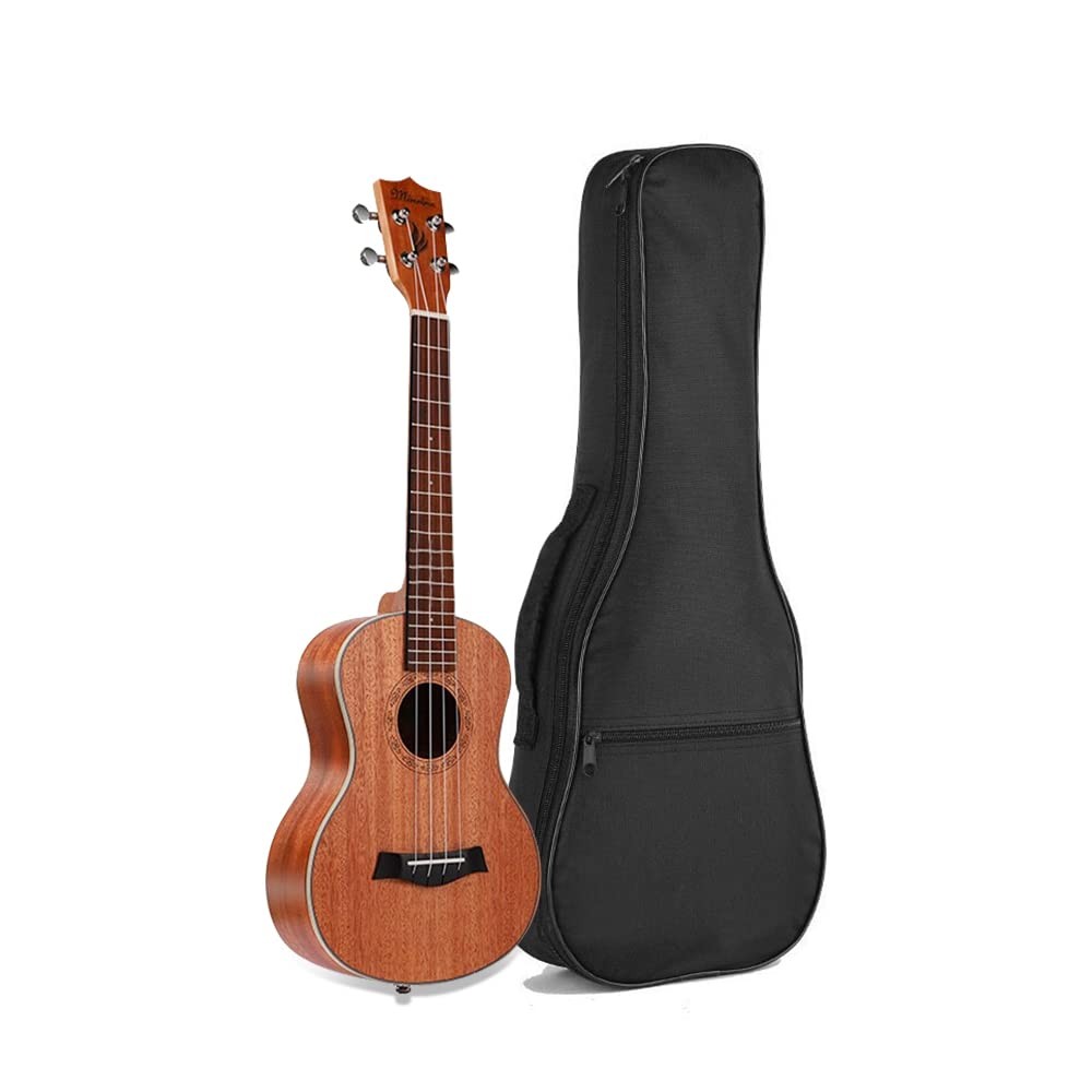 21in Ukulele Case, Waterproof Durable Ukulele Padded Bag with Adjustable Stra...