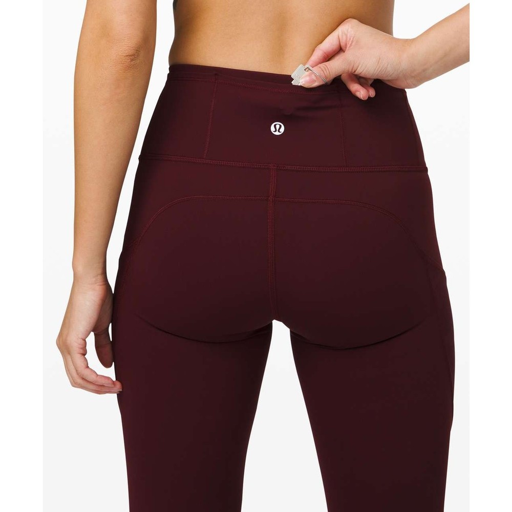 Lululemon Fast & Crop 23" *Mesh Size 10 Special Edition