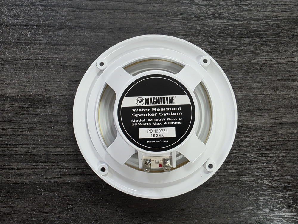5" Water Resistant Speaker for Outdoors/ RV/ Marine