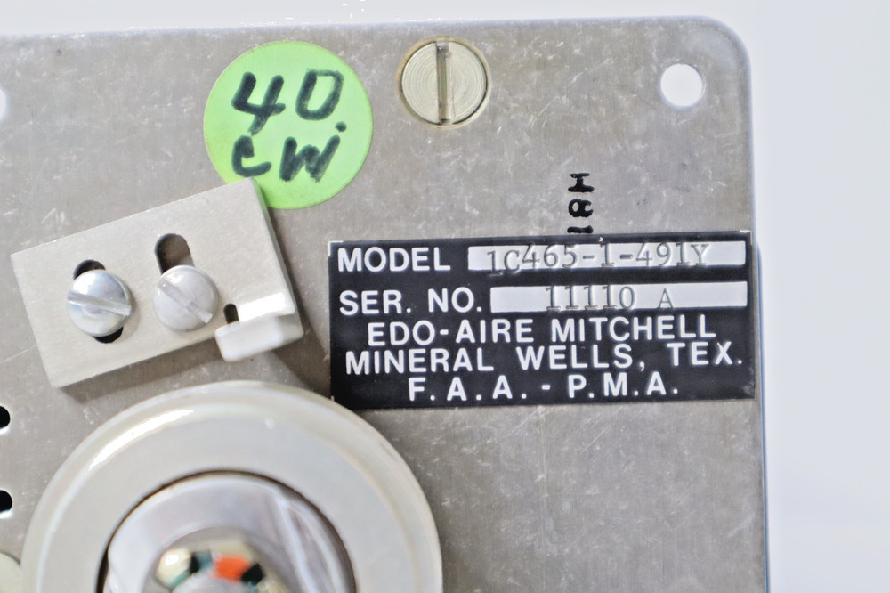 Edo-Aire Mitchell Rudder Servo 1C465-1-491Y