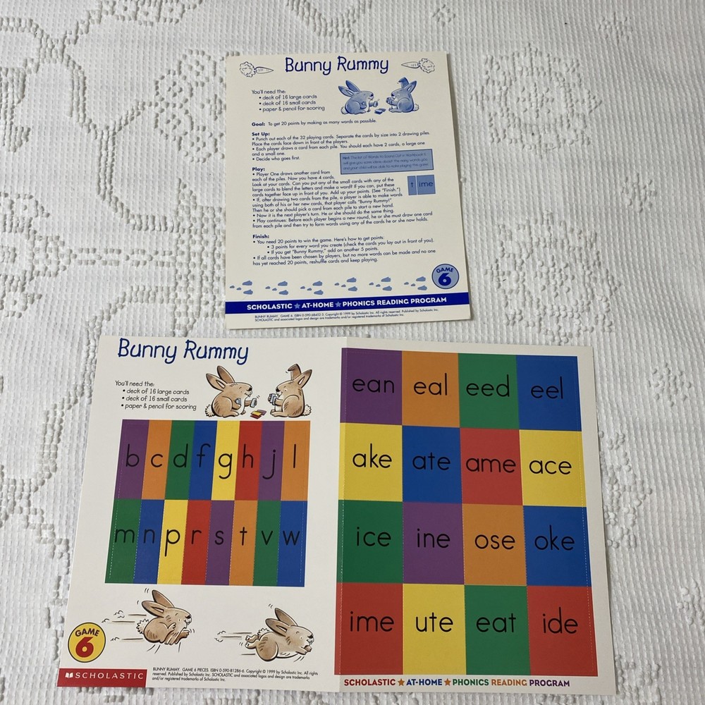 Scholastic Phonics Reading Program Games, Readers, Workbook Homeschool Lot